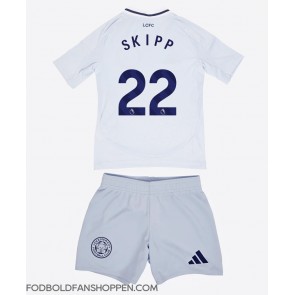 Leicester City Oliver Skipp #22 Tredjetrøje Børn 2024-25 Kortærmet (+ Korte bukser)